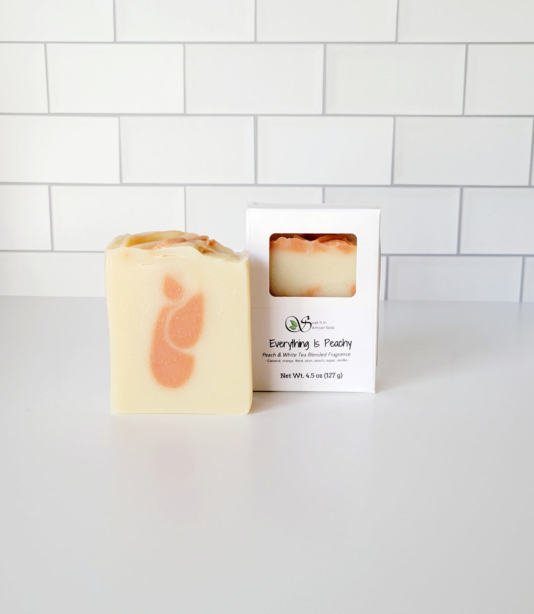 EVERYTHING IS PEACHY SOAP