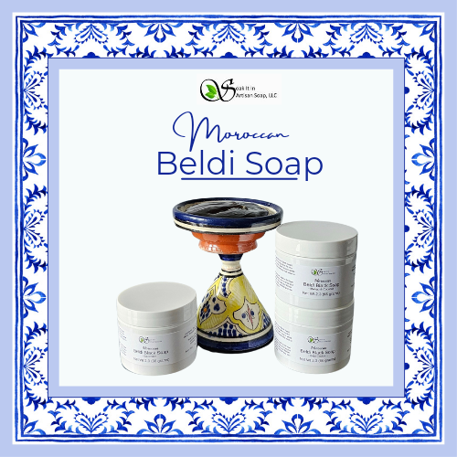 MOROCCAN BELDI BLACK SOAP - MANGO & COCONUT