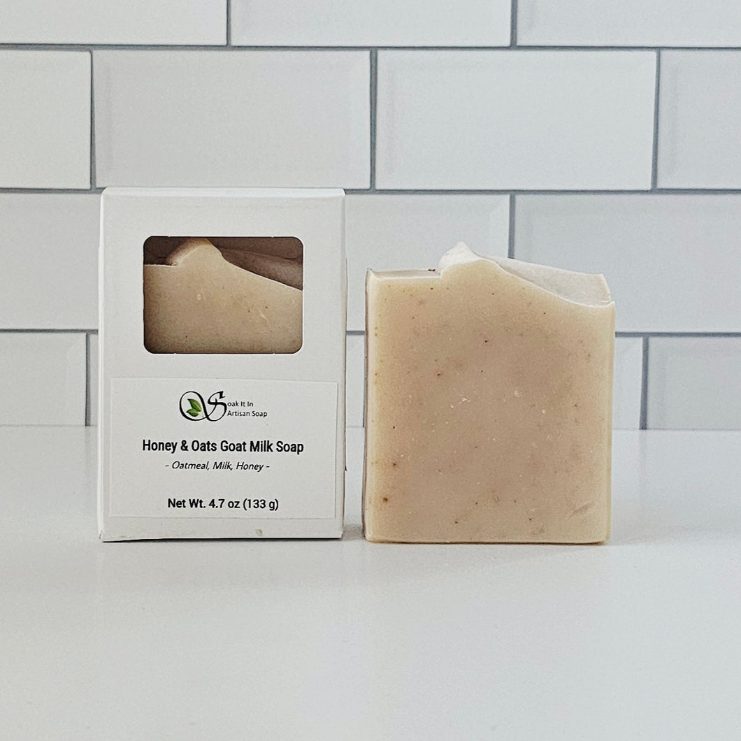 HONEY & OATs GOATS MILK SOAP